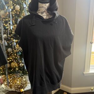Zara Black Hoodie Sweatshirt